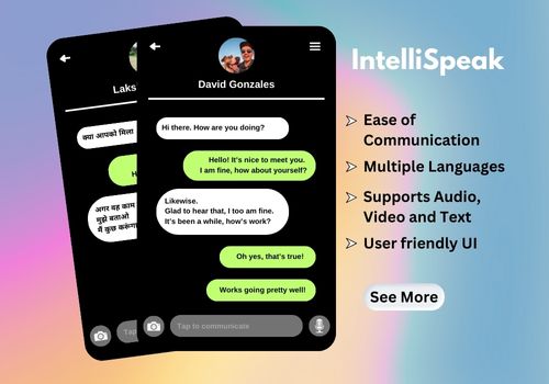 IntelliSpeak Project Thumbnail